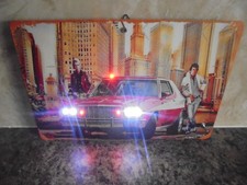 AWESOME STARSKY & HUTCH FORD GRAN TORINO METAL SIGN WITH WORKING LIGHTS