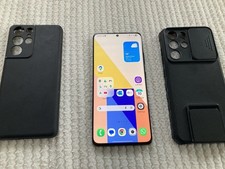 Samsung S21 Ultra 5G Smartphone 128GB Phantom Black, Unlocked Snapdragon