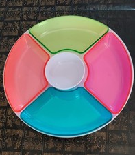 Snack Tray Melamine Lightweight Hardly Used 