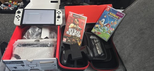Nintendo switch oled - switch, bundle