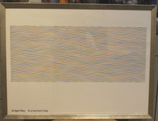 Bridget Riley framed print To