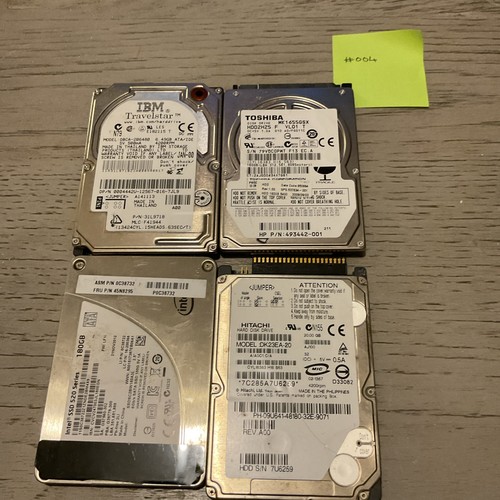 Job lot hard drives laptop - 4x,