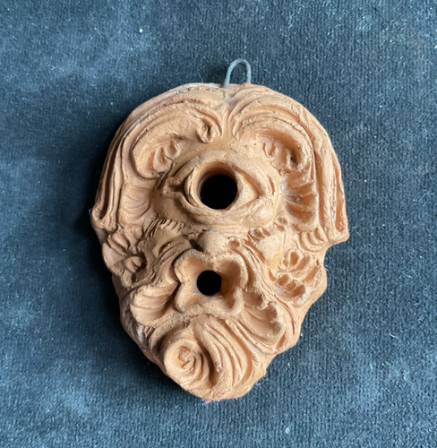Terracotta wall hanging - wall,