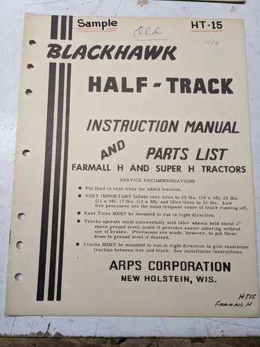 Arps tractor half - tractor, half-track
