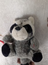 Vintage racoon plush stuffed - vintage,
