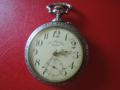 J7866 antique pocket watch - antique,