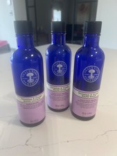 Neal's Yard Empty Glass Bottles  200 ml with Screw Caps x 3