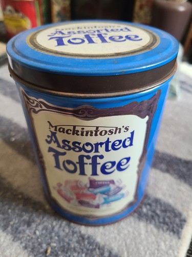 Makintoshs toffee tin - makintoshs,
