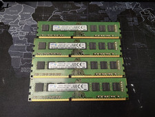 32GB 4x8 GB Samsung DDR3-1600 Desktop DIMM memory tested error free