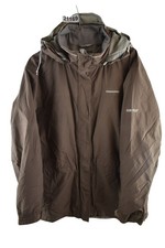 CRAGHOPPERS Beige Gore-Tex Windbreaker Jacket size Uk 14 Womens Full Zip Rain