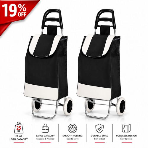 Shopping trolley folding - shopping,