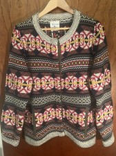 Country rose fairisle cardigan