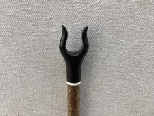 Black Buffalo Horn Hazel Lyre