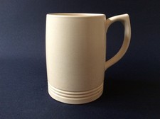 KEITH MURRAY SIGNED WEDGWOOD MOONSTONE TANKARD / MUG  IN VGC