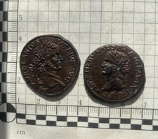 Two Replica Roman Coins
