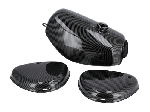 Set tank side - +, cover,