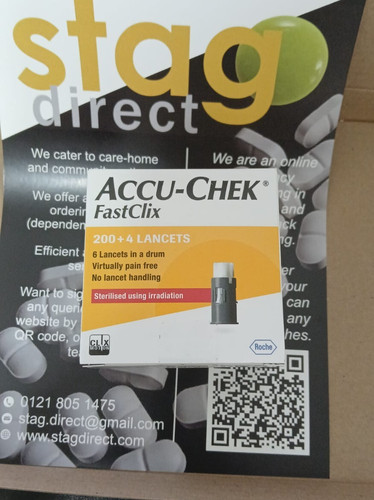 Accu chek fastclix - fastclix, lancets