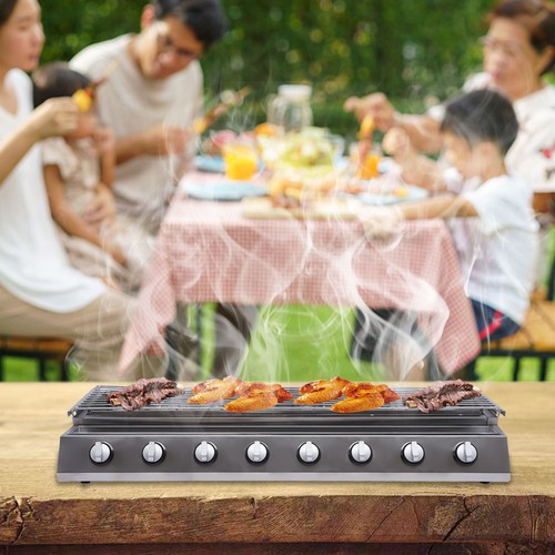 Burner gas grill bbq - 8,