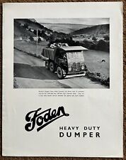 FODEN FE FG TIPPER TRUCK