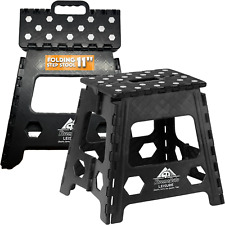 Large Folding Step Stool Multi-Purpose Home Kitchen Garage Easy Storage