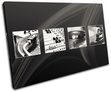 Vinyl decks turn tables - turn, dj