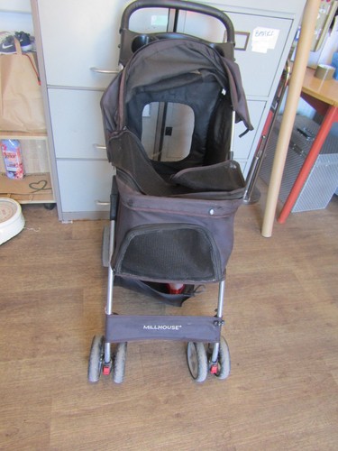 Millhouse pet stroller black - stroller,