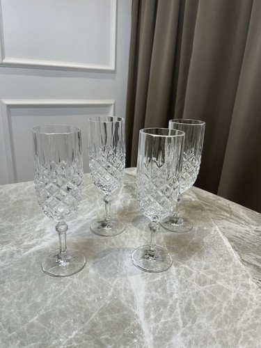 Vintage cut glass champagne - vintage,