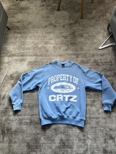 Corteiz sweatshirt light blue - sweatshirt,