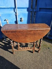 Georgian Oak Gate Leg Table