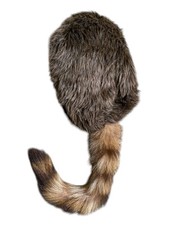Davy Crockett Coon Tail Hat