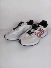New Balance 327 Trainers UK 7.5 Beige Suede/Leopard Print WS327SD Animal Pack