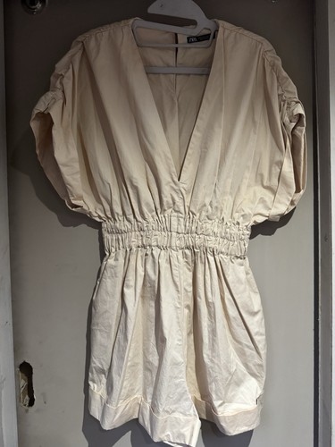 Women zara cream - zara, playsuit