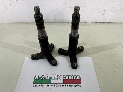 Pair wheel shaft hubs - shaft,