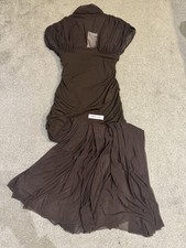 Zara Chocolate Contrast Tulle