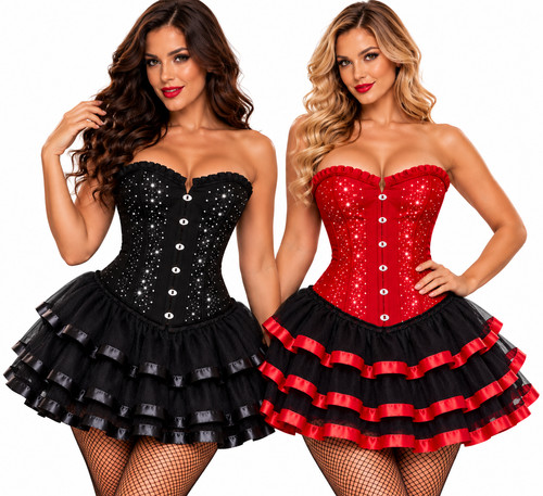 Burlesque corset tutu - burlesque,