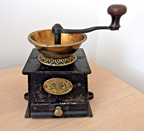 Antique coffee grinder mill - coffee,