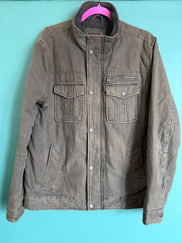 Levi washed cotton military - washed,