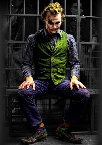 The joker batman dark - the,