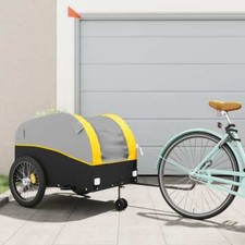 Bike Trailer Black and Yellow