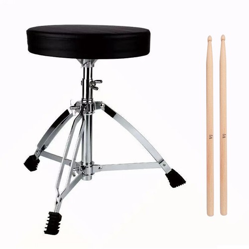 Black padded drum - black,