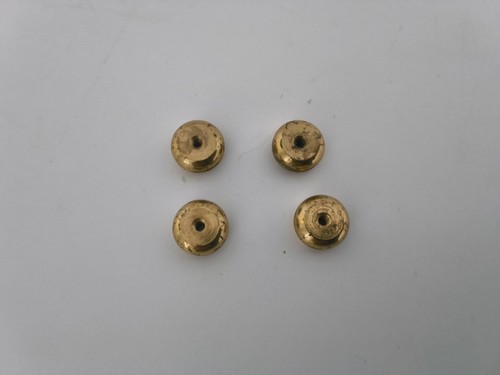 Clock bun style feet brass - clock,