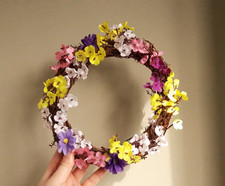 Spring and Easter Wreath for