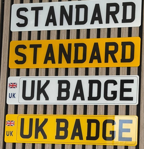 Number plates premium - number, 2d