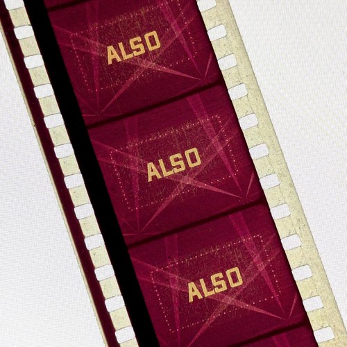 Also 35mm snipe trailer - "also",