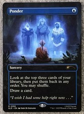 Ponder Secret Lair Drop SLD