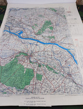 WW2 map of "CLEVE" (BATTLE OF