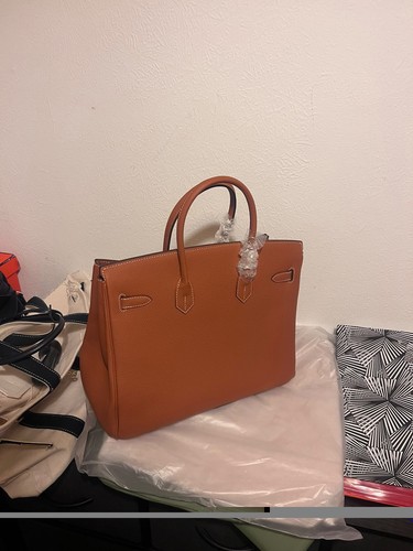 Tan large tote - tan,