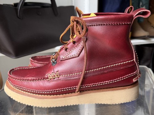Yuketen mens red leather - mens, 9e