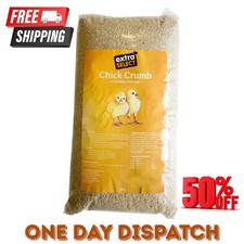 Extra Select Baby Chick Crumb - Complete Chick Feed for Growth, Quail Food, & Du