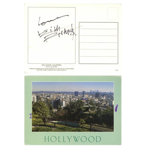 Keith richards signed postcard - keith,
